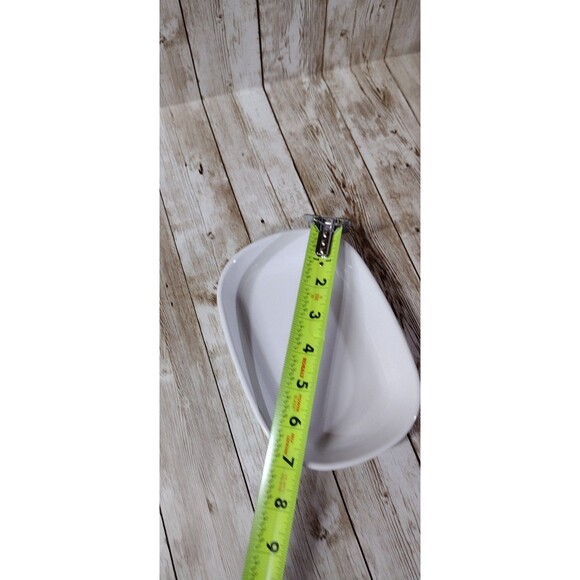 VTG Corningware Sidekick P-140-B Baking Dish Coupe White Oval Oven Microwave - Picture 6 of 7